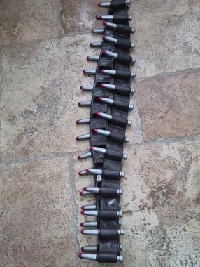 Rubber Bullet Belt For Cowboy Costume.